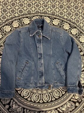 Vintage looking thick Denim Jacket